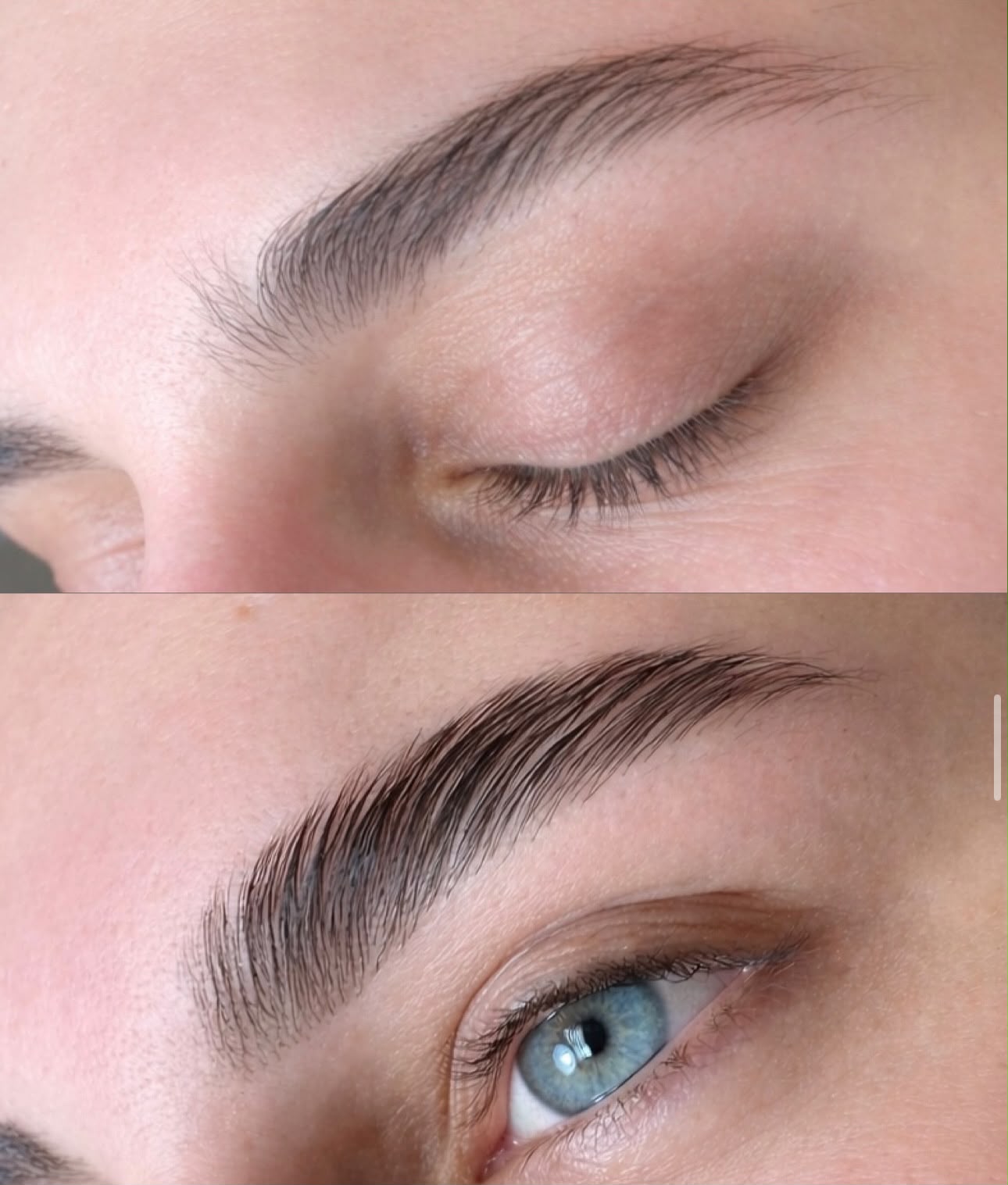 Réalisation sourcils Onglerie Zaynab