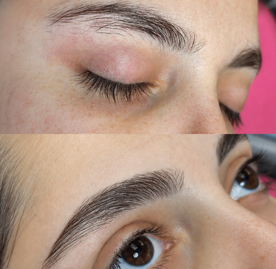 Réalisation sourcils Onglerie Zaynab